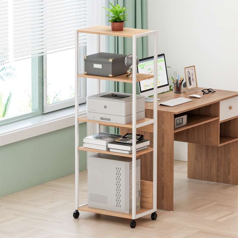 Kệ để hồ sơ sắp xếp tài liệu thiết bị văn phòng có bánh xe 360 di chuyển dễ dàng thương hiệu IGA - GM65