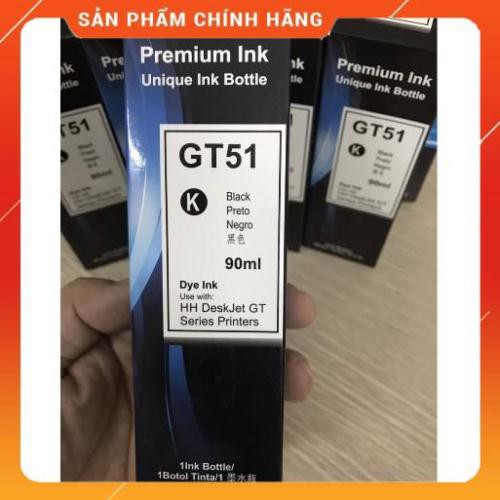 [FREESHIP] Bộ mực 4 mầu [RẺ VÔ ĐỊCH] GT52 cho Hp GT5810/5820/ Deskjet 1115 hàng nhập khẩu