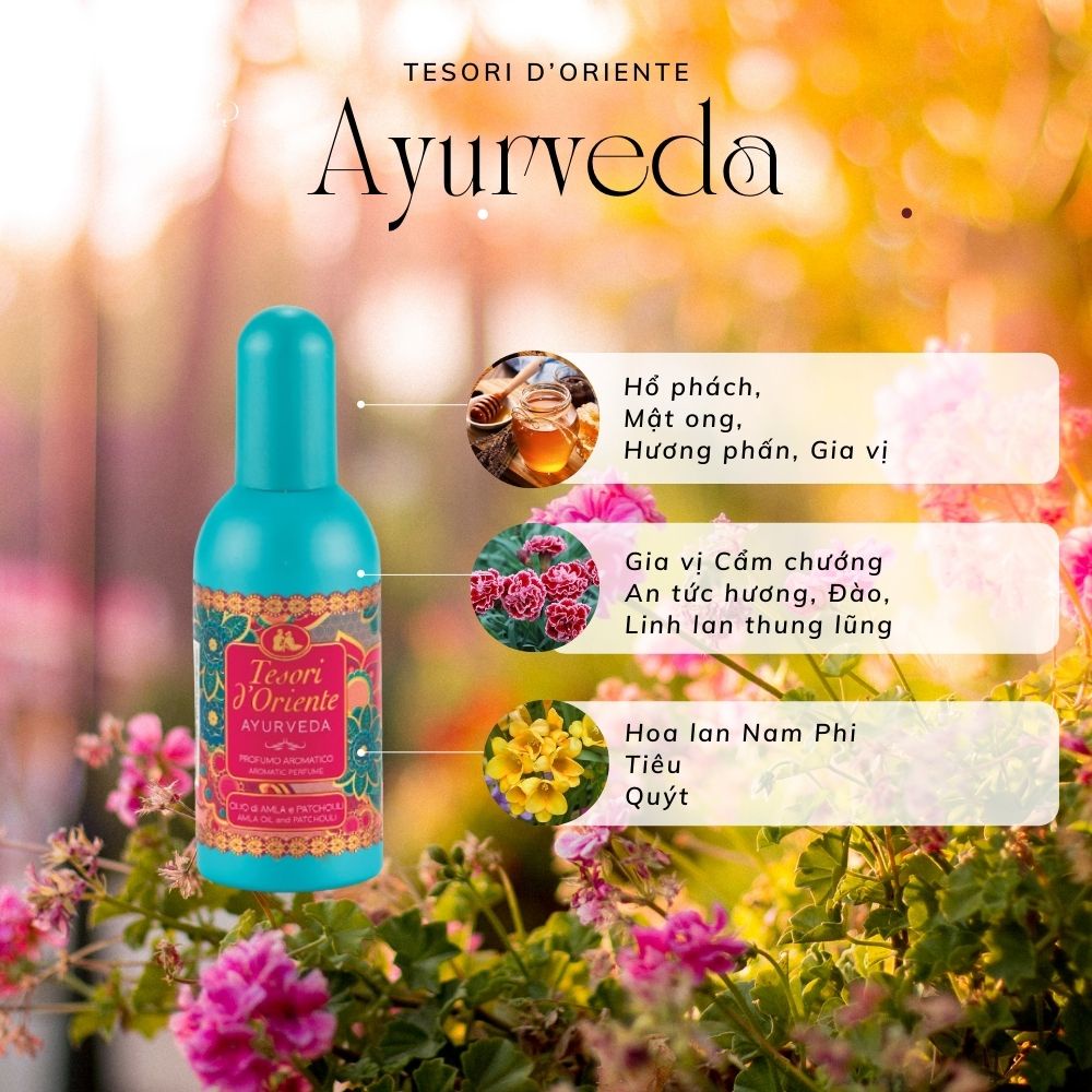 Nước Hoa Tesori Chính Hãng 10ml Dạng Xịt Nhỏ Gọn Tiện Dụng Đi Chơi Đi Làm