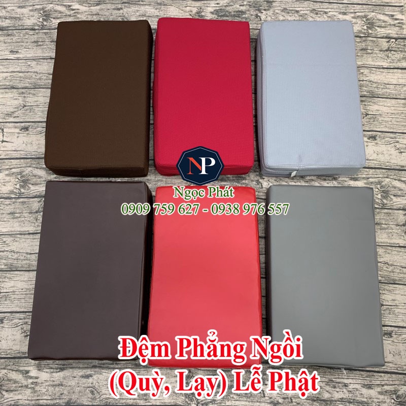 Nệm Ngồi Thiền YOGI 60x50cm Gấp Gọn Tiện Dụng - Giúp Giảm Căng Thẳng, Mệt Mỏi BH 12 Tháng NGỌC PHÁT