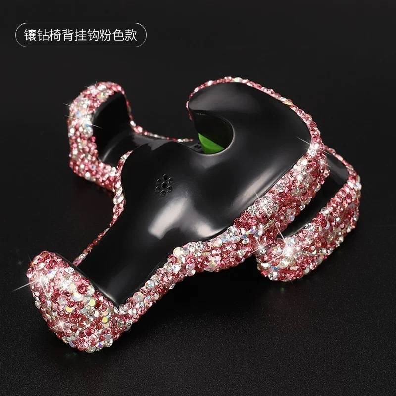 Móc Treo Đồ Vai Ghế Đính Đá Sang Trọng Dành Cho Phái Nữ
