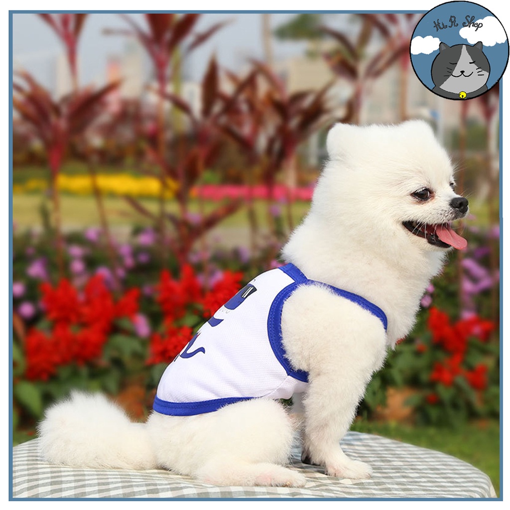 Áo Ba Lỗ Sát Nách Thiết Kế Xinh Xắn Cho Thú Cưng Áo Mùa Hè Cho Chó Mèo