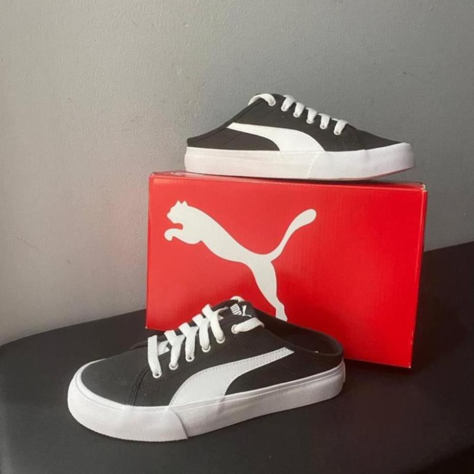 Giày Puma Mule Nam Nữ Có Sẵn 371318-01 🕸️ } 📞 a