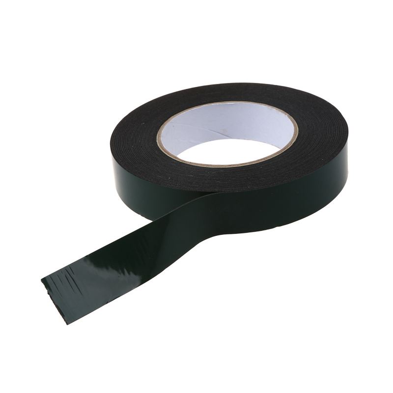 Cuộn Băng Keo Xốp Hai Mặt Màu Đen Siêu Dính Rộng 25Mm
