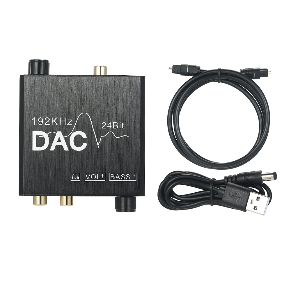 Bộ Chuyển Đổi Âm Thanh Kỹ Thuật Số 192khz 24bit Dac Sang Rca 3.5mm