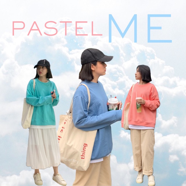 SWEATER - PASTEL ME - AÓ NỈ