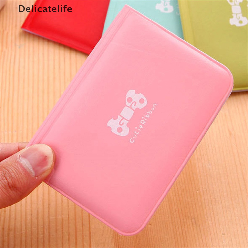 Ví PVC 12 ngăn đựng thẻ đơn giản thời trang dành cho nữ