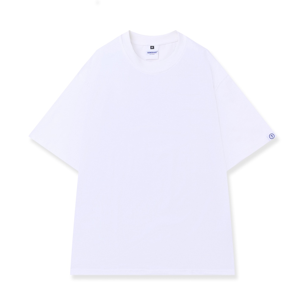 Áo thun Unisex N7 Basic Tee phông trơn nam nữ tay lỡ oversize form rộng 12 màu