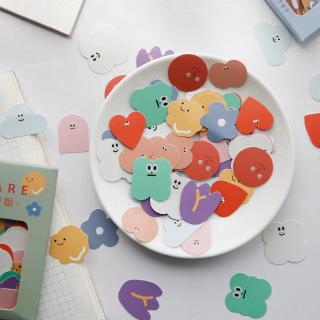 Set 100 miếng dán dễ thương trang trí cho sổ nhật ký tiện dụng