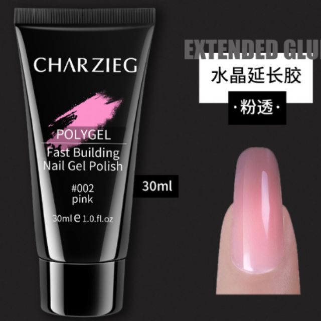 Gel gôm gel nối móng up charzieg