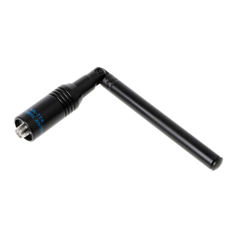 Anten SMA-F có thể gấp nhỏ thu sóng UHF/ VHF cho máy bộ đàm cầm tay