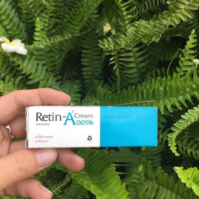 [Chính hãng] Tretinoin retinol Retina A acne cream Thái 0,05 % 0,025%