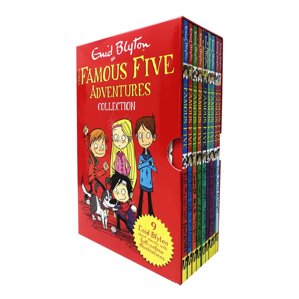 Bộ nhập -  The Famous Five Adventures 9c