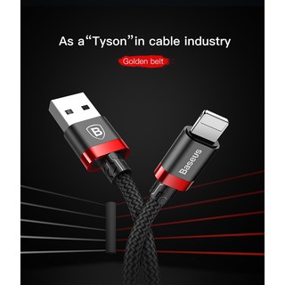 Cáp sạc Baseus Lightning cho điện thoại IPhone 7 6 6s 5 5s IPad Air Mini 2 3 4 Pro