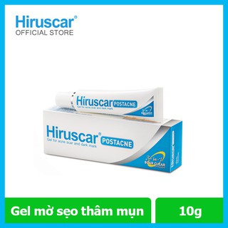 Hiruscar Post Acne TUÝP LỚN 10GR- Gel Làm Mờ Sẹo Mụn Và Thâm Mụn