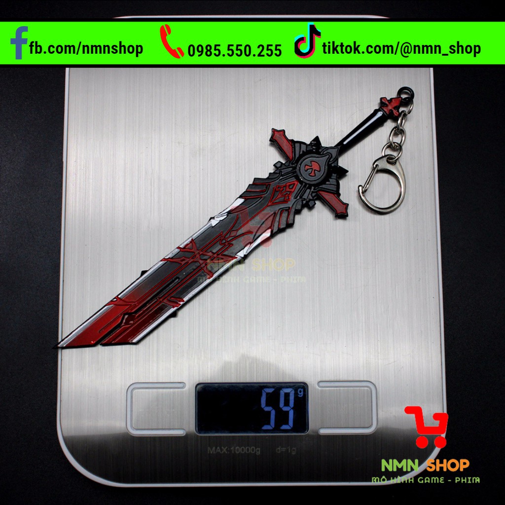 Mô hình game Genshin Impact - Wolf’s Gravestone  17cm