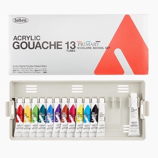 [TANUKI ART] Màu Holbein Acrylic Gouache Set Primary
