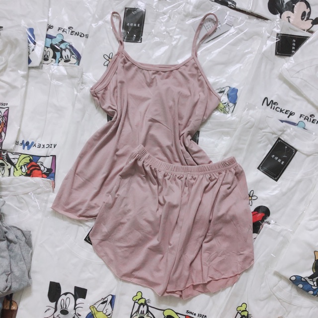 (Có sẵn) Bộ ngủ 2 dây mặc nhà | BigBuy360 - bigbuy360.vn