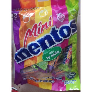 5 thỏi Mentos cầu vồng