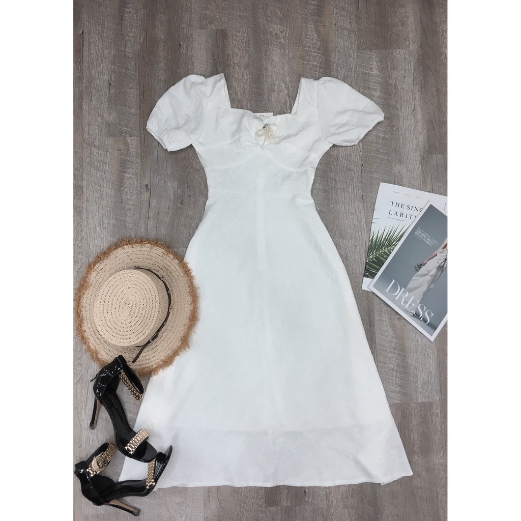 [MỚI NHẤT] Váy trắng nữ mẫu mới nhất hàng Quảng Châu cao cấp V148 (KÈM ẢNH THẬT) | BigBuy360 - bigbuy360.vn