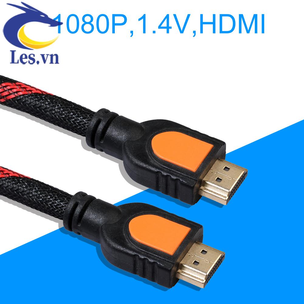 Dây Cáp Bện Nilon 0.5M Tốc Độ Cao 1080P 1.4V HDMI-compatible