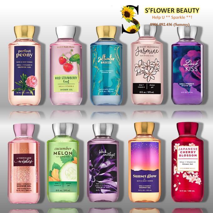 [Auth - Nhiều Mùi] Sữa Tắm Dưỡng Mịn Da Lưu Hương Bath &amp; Body Works (295ml)