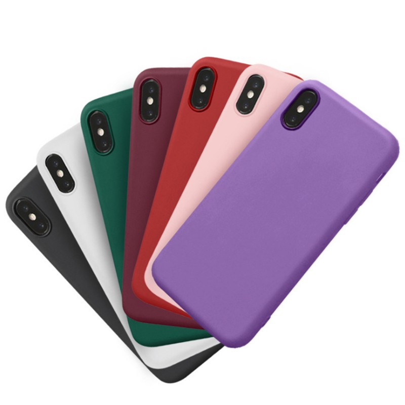 Ốp lưng điện thoại nhựa mềm Iphone6/6s/6plus/6splus màu kẹo