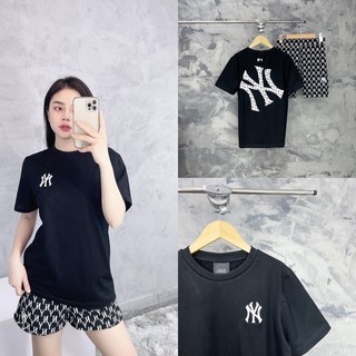| ảnh thật | áo thun n y đen thêu logo lưng