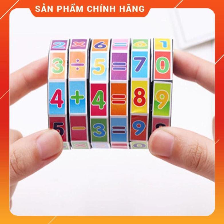 RẺ NHẤT Đồ Chơi Rubic, Rubik Thông Minh Toán Học Giúp Bé Tập Làm Toán Rubik