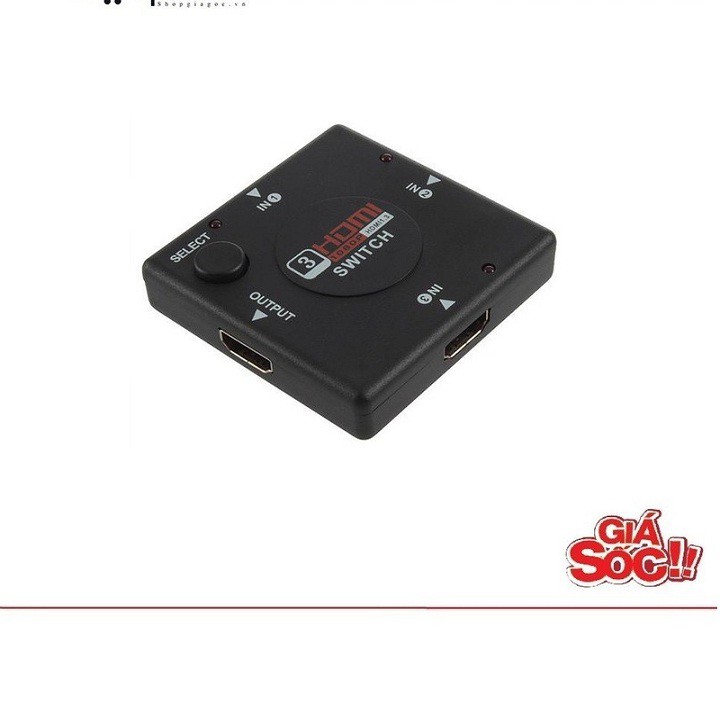 Bộ gộp HDMI: gộp 3 cổng vào 1 cổng ra - Bộ gộp HDMI