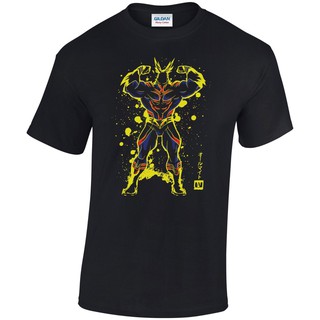 All Might My Hero Academia Funny 100% Cotton Men's T-Shirt Father's Day