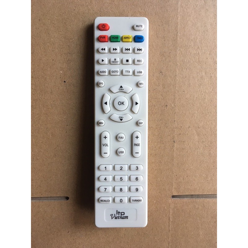 Điều khiển LTP VIỆT NAM loại tốt theo máy - Tặng kèm pin - Remote LTP