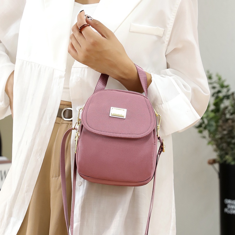 Túi Đeo Chéo Cỡ Lớn Bằng Nylon Chống Nước Thời Trang Cho Nữ