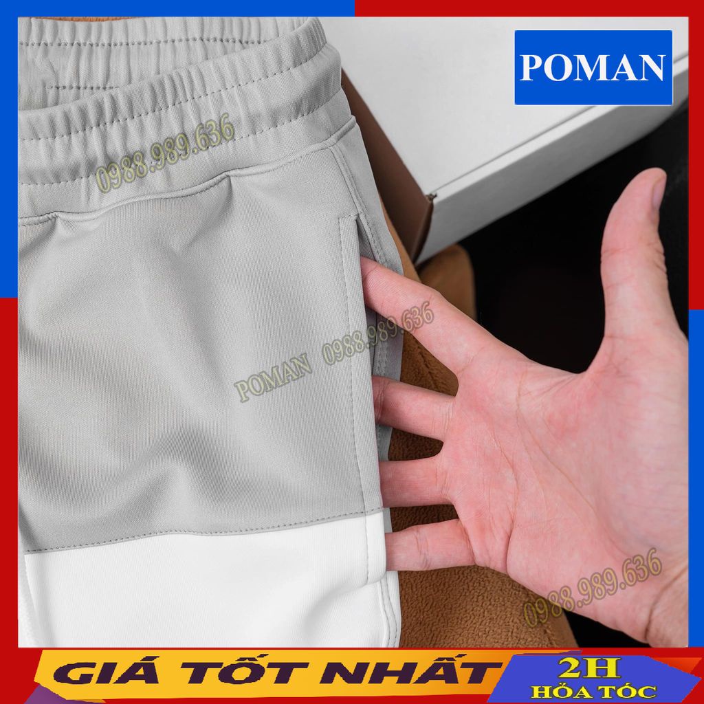 Quần đùi nam mặc nhà cotton nhiều màu sắc, quần short nam nữ unisex thể thao tập gym đi biển QD03 - POMAN