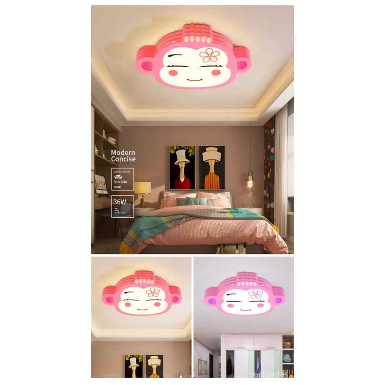 Đèn Trần Bóng LED Hình Máy Bay Hoạt Hình Hiện Đại Sáng Tạo Trang Trí Phòng Trẻ Em/Nhà Trẻ