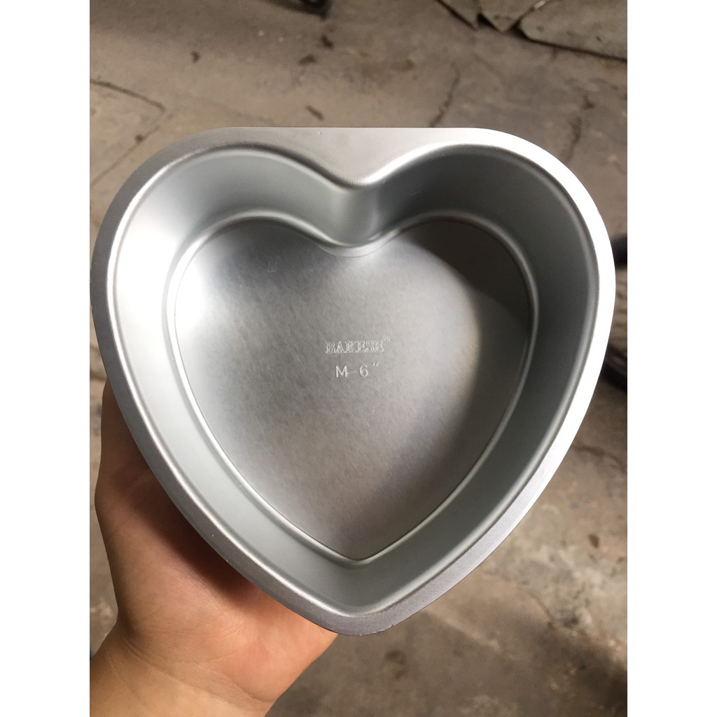 Khuôn nhôm tim Bakese 6 inch - 8 Inch