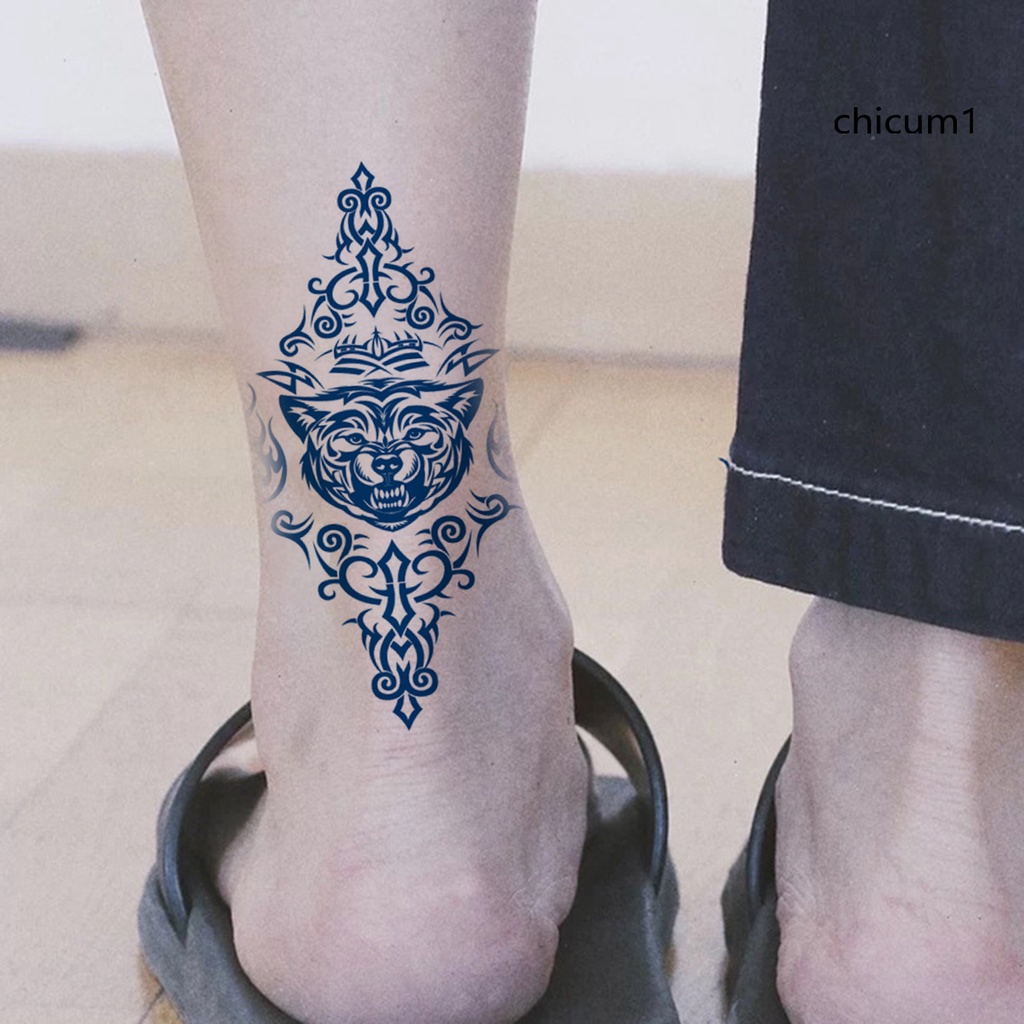 Miếng Dán Hình Xăm Tạm Thời Chiết Xuất Thảo Dược Chống Thấm Nước