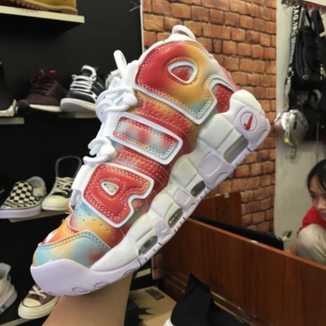 Giày Thể Thao uptempo màu cầu vồng mới nhất_Giaysneaker