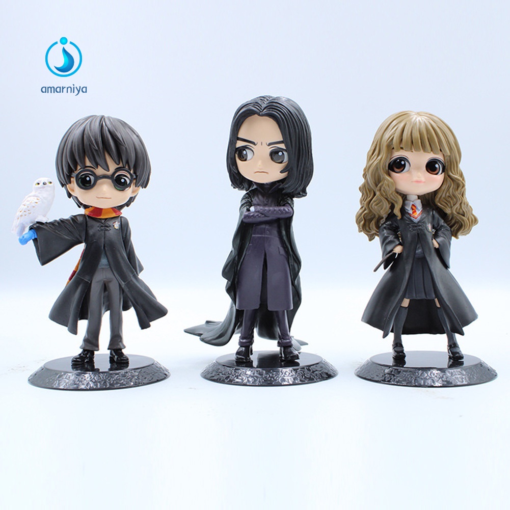 Mô Hình Nhân Vật Phim Harry Snape Hermione Bằng PVC
