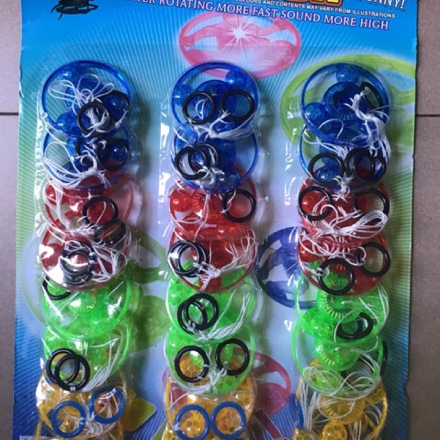 Combo 8 cái con quay kéo có đèn