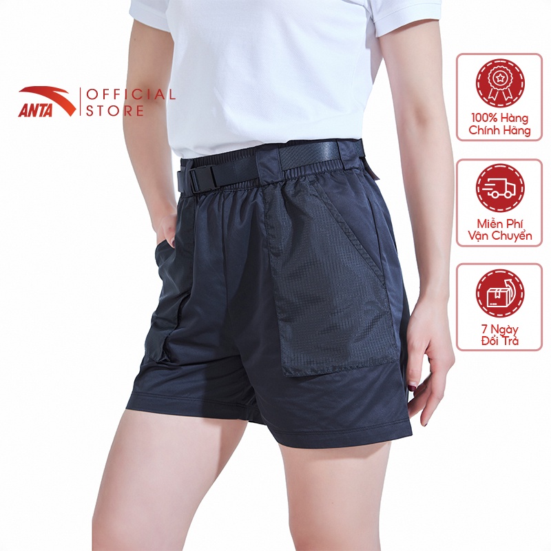 Quần đùi thể thao nữ Life Style Anta 862128504-2