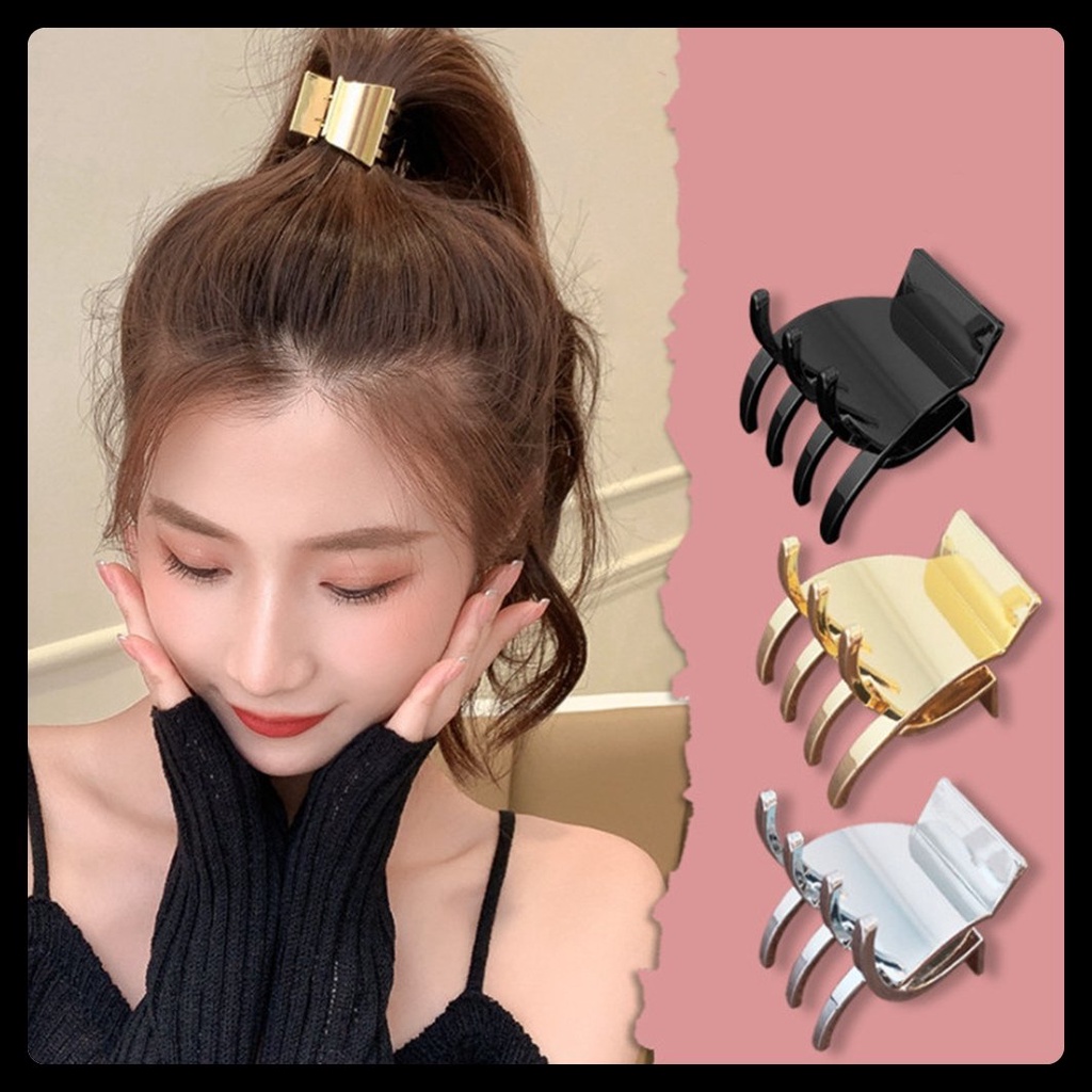 Kẹp búi tóc kim lọai vintage nữ tính - Cặp tóc Hàn Quốc sành điệu thanh lịch thu hút