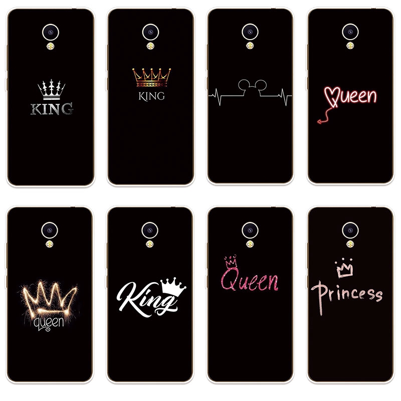 Ốp lưng TPU mềm Meizu M5C M5S M6S M6T U10 U20 Queen King