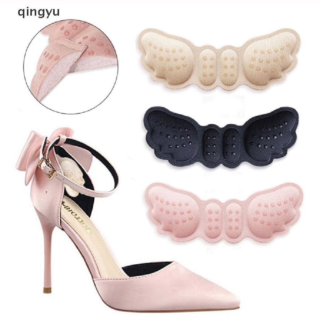 Bộ 2 Miếng Dán Đế Giày Cao Gót Chống Mài Mòn Hình Bướm