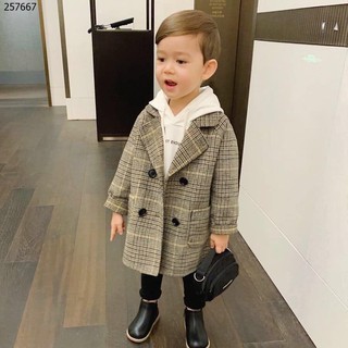 Áo khoác dạ cho bé( chỉ trả hàng đặt trước)