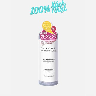 Nước Tẩy Trang Chacott For Professionals Cleansing Water 500ml
