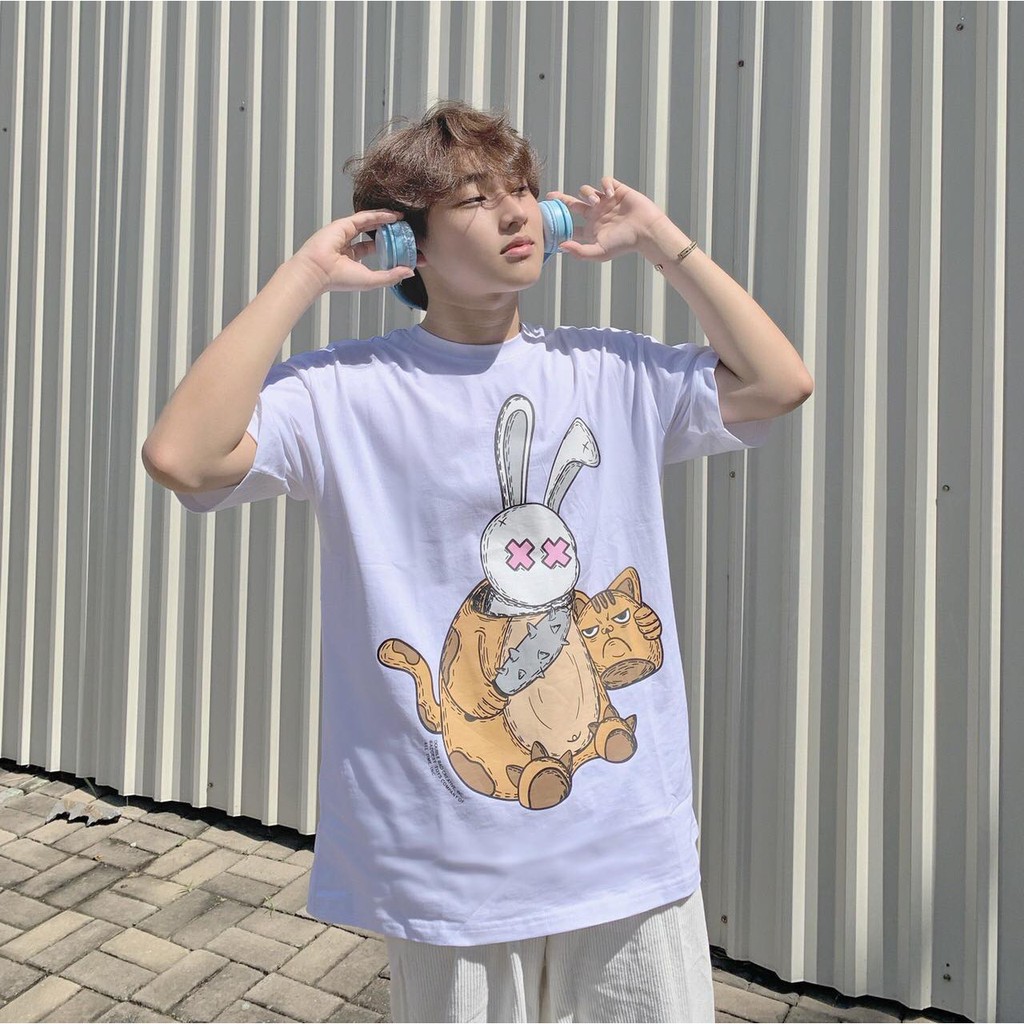 Áo Thun Unisex Bad Rabbit Masker 100% Cotton - Local Brand Chính Hãng | BigBuy360 - bigbuy360.vn