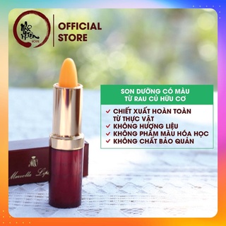 Son dưỡng có màu từ rau củ không chì marvella hàng nhật