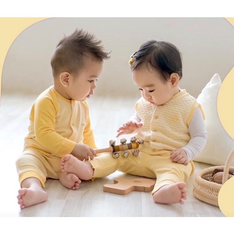 Áo Gile chần bông Nous dành cho bé 3-6m đến 18-24m
