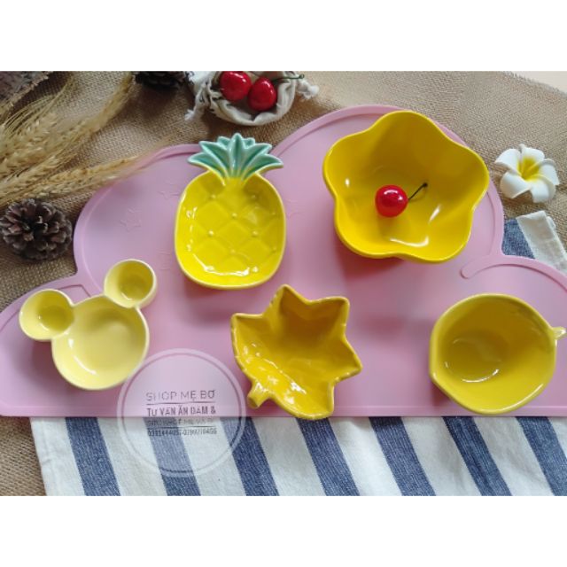 Bộ chén sứ ăn dặm
